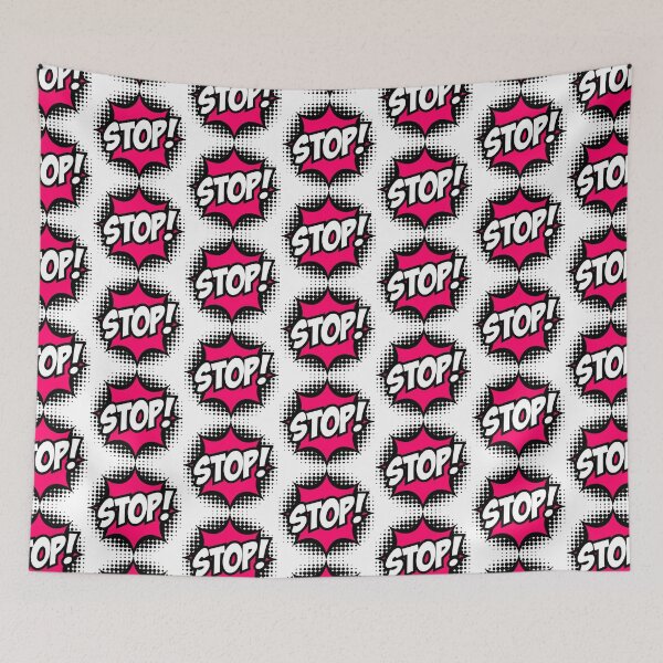 Item preview, STOP! Comic Book Style designed and sold by Nadaillustrada.
