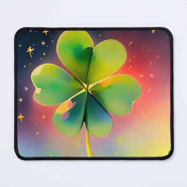 Item preview, 4leaf clover at night designed and sold by Visions-ai.