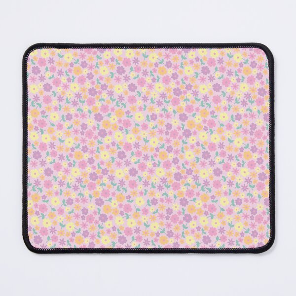 Item preview, MINI MICRO PRAIRIE STYLE DITSY DAISY FLOWERS PINK designed and sold by blomastudios.