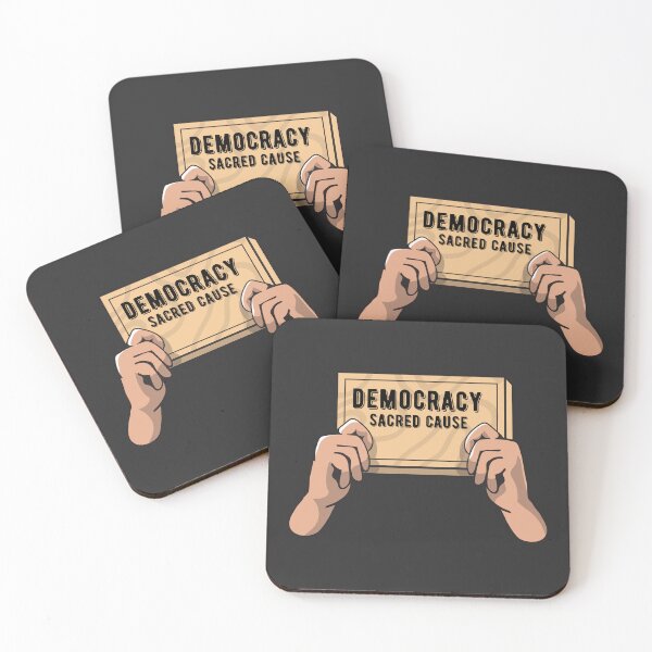 Item preview, democracy sacred cause designed and sold by Isanoe.