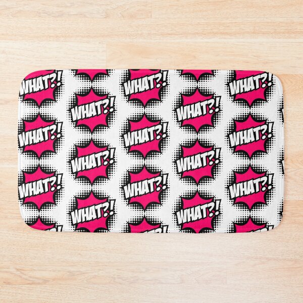 Item preview, WHAT?! Comic Book Style designed and sold by Nadaillustrada.