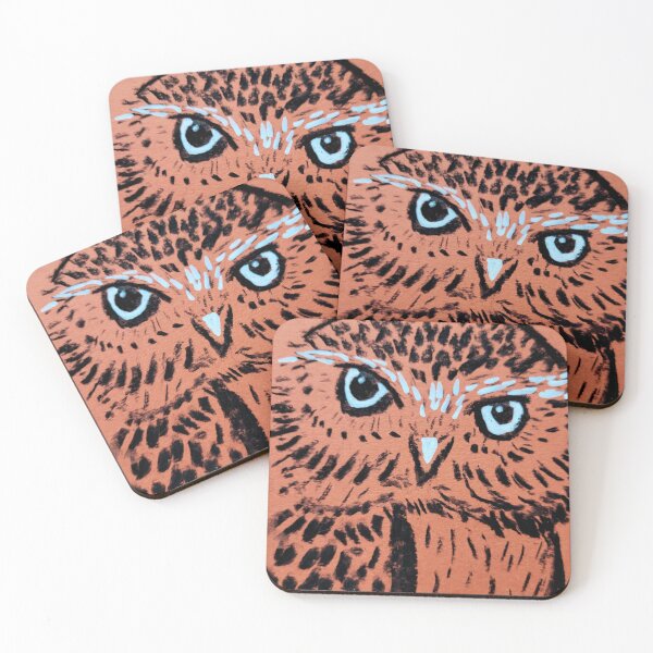 Item preview, Curious Owl designed and sold by WayJoArt.
