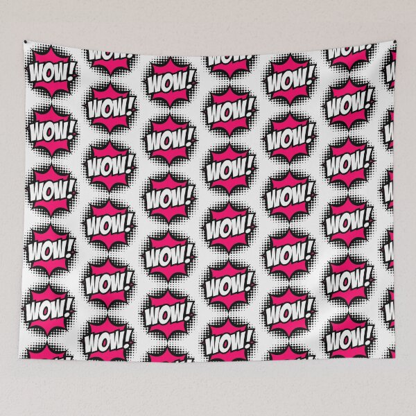 Item preview, WOW! Comic Book Style designed and sold by Nadaillustrada.