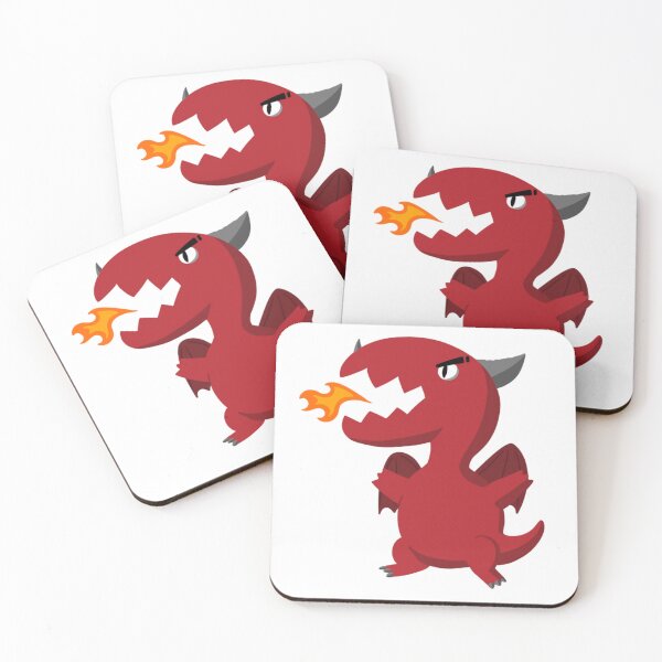 Item preview, Angry Red Dragon (no lettering) designed and sold by AngryThings.