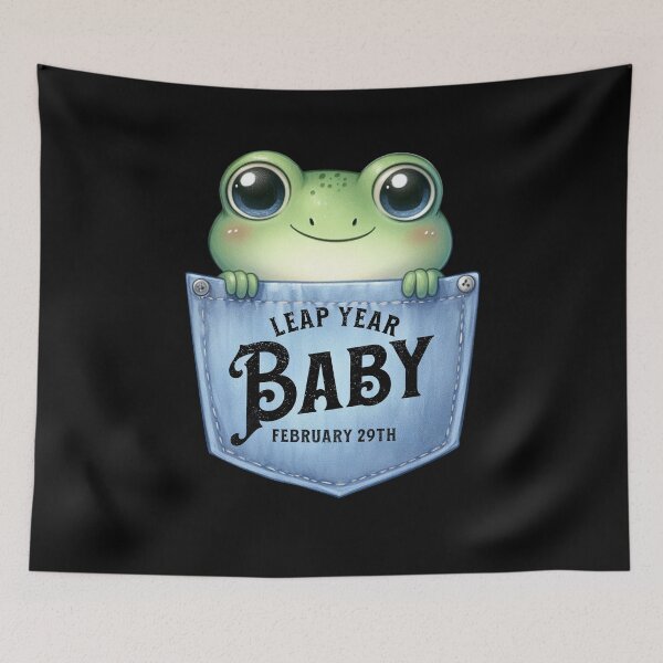 Item preview, Leap Year Baby designed and sold by SeledineArt.