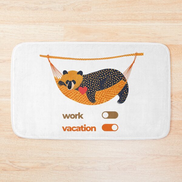 Item preview, Bear Takes a Nap on Hammock Haven designed and sold by NatureStyle555.