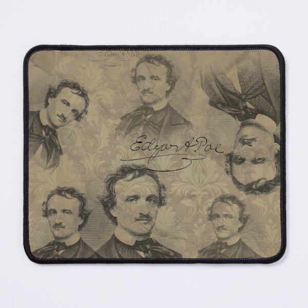 Item preview, Vintage Edgar Allan Poe Pattern designed and sold by ShopLizCreates.