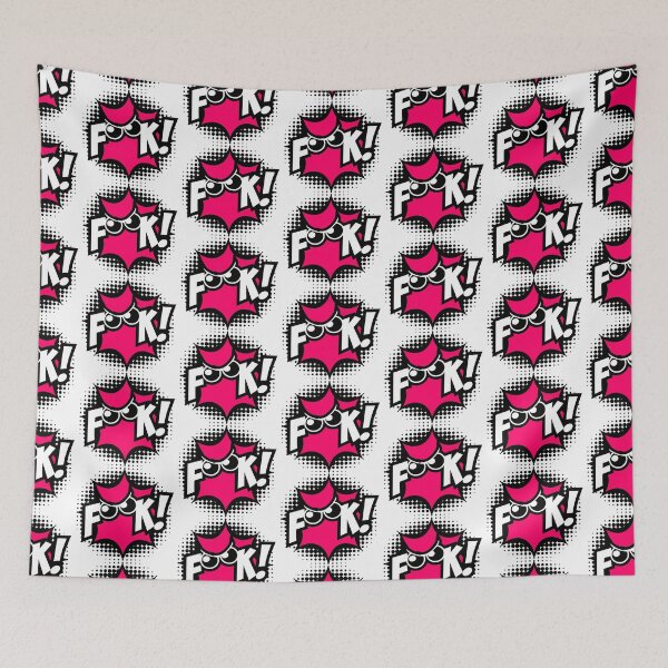 Item preview, F**k! Comic Book Style designed and sold by Nadaillustrada.