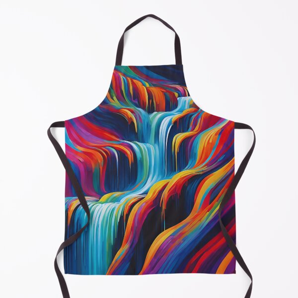 Item preview, Vibrant Waterfall Abstract designed and sold by colorvisionart.