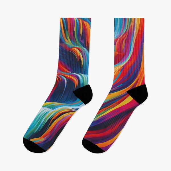Item preview, Vibrant Waterfall Abstract designed and sold by colorvisionart.