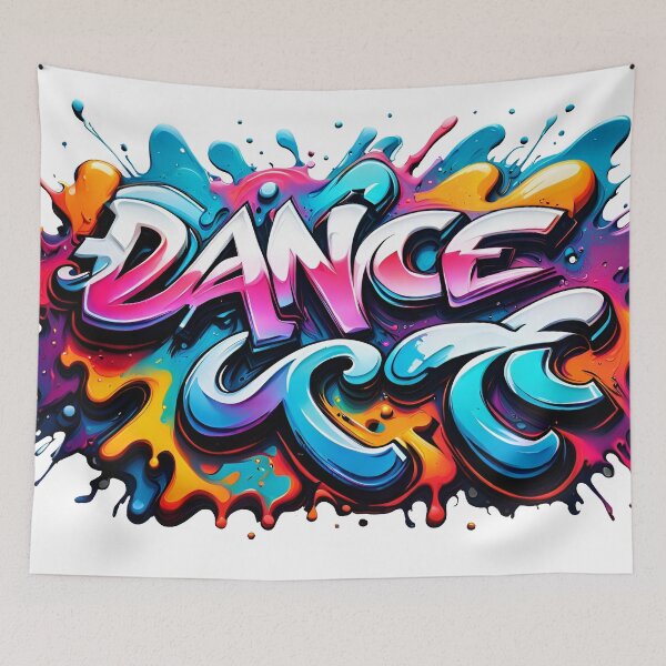 Item preview, Graffiti Dance Splash designed and sold by DisneyKrayzie.