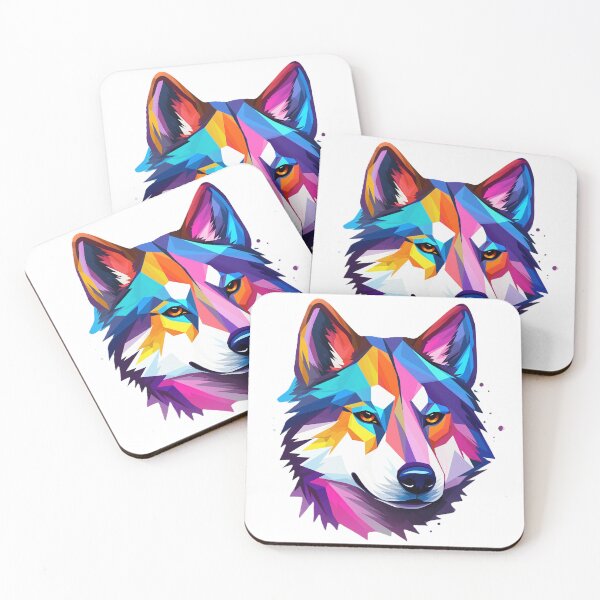 Item preview, Rainbow Husky designed and sold by BouclierDeViand.