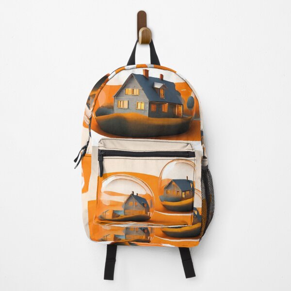 Item preview, Comic strip project orange bubble and houses inside designed and sold by janjacbu.