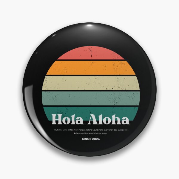 Item preview, Hola Aloha Retro  designed and sold by Whatdoesmilosee.