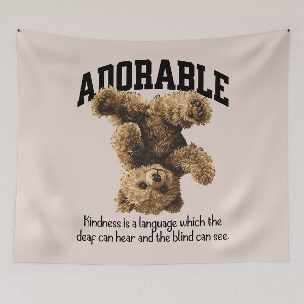 Item preview, Cuddly Teddy Bear - Adorable designed and sold by Sir Meow Meow.