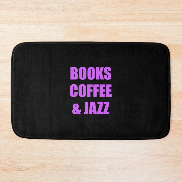 Item preview, Books coffee and Jazz  designed and sold by Inspirationmotivation.