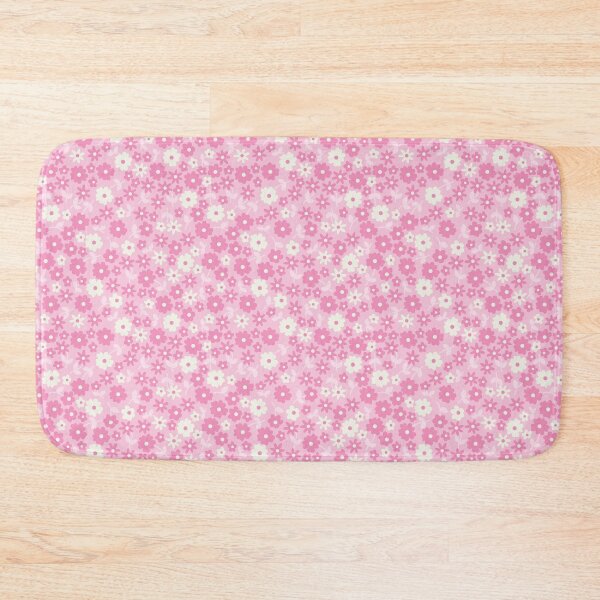 Item preview, MINI MICRO PRAIRIE STYLE DITSY DAISY FLOWERS PINK designed and sold by blomastudios.
