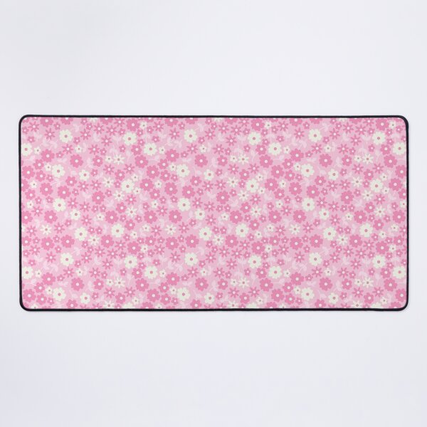 Item preview, MINI MICRO PRAIRIE STYLE DITSY DAISY FLOWERS PINK designed and sold by blomastudios.
