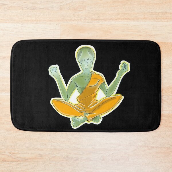 Item preview, Buddhist Alien_No space designed and sold by MiishaRed.