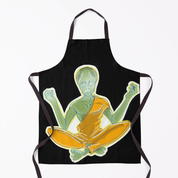 Item preview, Buddhist Alien_No space designed and sold by MiishaRed.