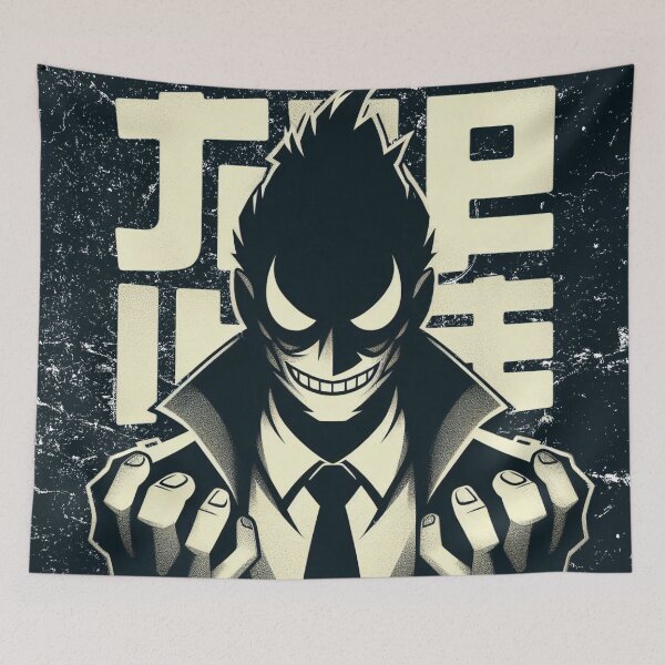 Item preview, Defiant Manga Villain - Japanese Comics Poster designed and sold by IAPICTURE.