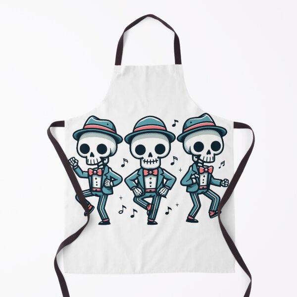 Item preview, Cute Preppy Skeletons Dancing designed and sold by revsdesign.