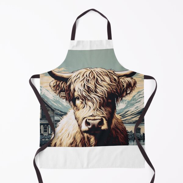 Item preview, Scottish Hairy Coo designed and sold by PickledjoArt.