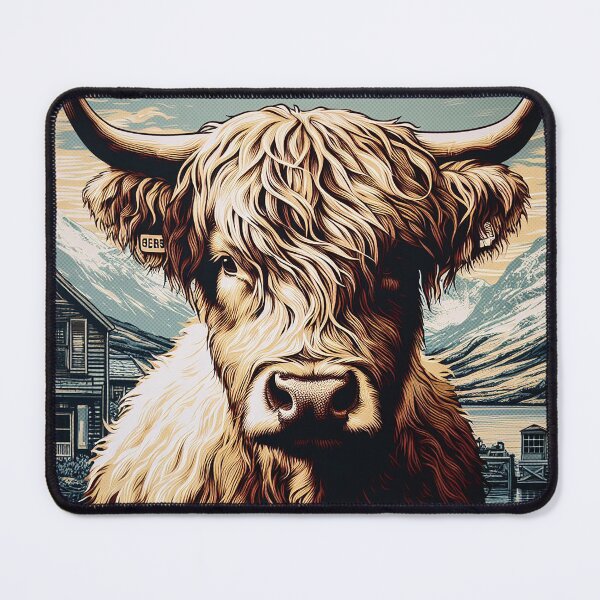 Item preview, Scottish Hairy Coo designed and sold by PickledjoArt.
