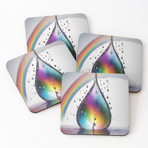 Item preview, Rainbow Raindrop  designed and sold by Dan Farsaci.