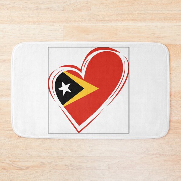 Item preview, East timor flag designed and sold by DesignedbyLove1.