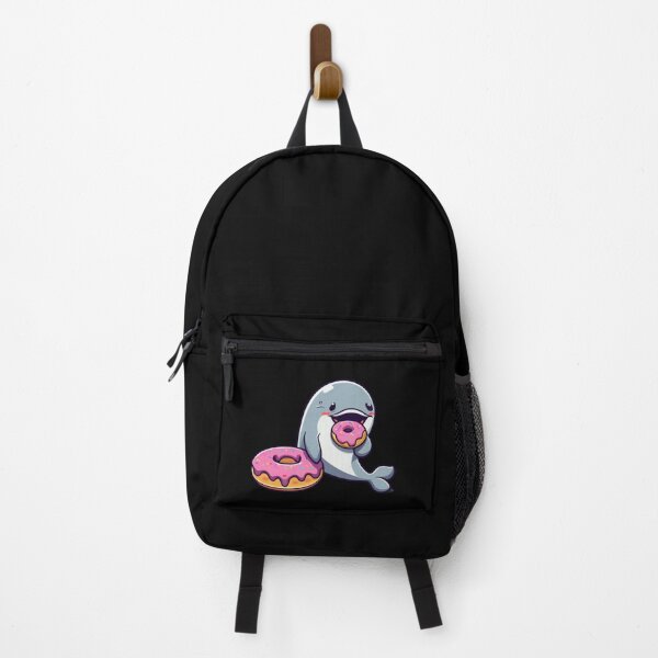 Item preview, little baluga whale eating donuts designed and sold by V-Tee.