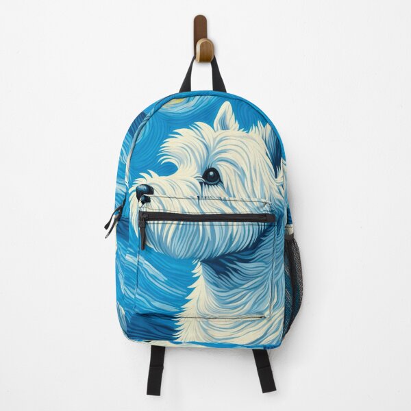 Item preview, Simplistic Van Gogh Style West Highland Terrier Profile - Westie Art designed and sold by Star-Fragment.