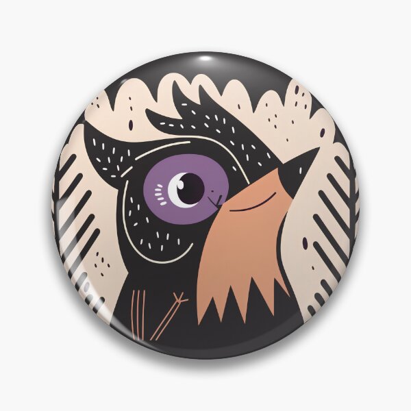 Item preview, Dulce pájaro tiki con un diseño extraño designed and sold by randrdesign.