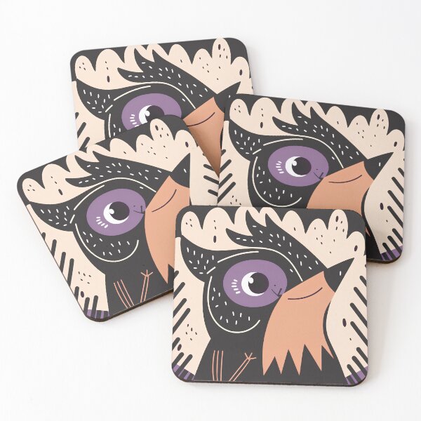 Item preview, Sweet tiki bird in a bizarre design designed and sold by randrdesign.