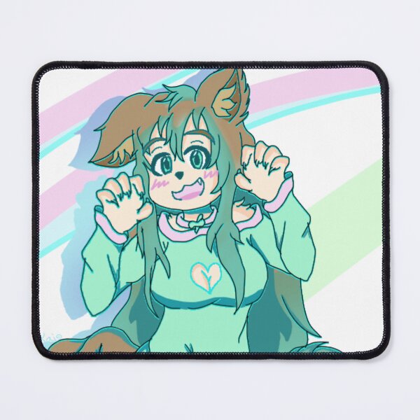 Item preview, Furry Wolfie (with bkg) designed and sold by KaiOtakuArtist.