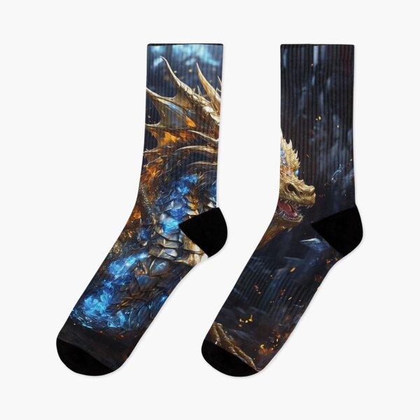 Item preview, blue fire dragon designed and sold by NicSound.