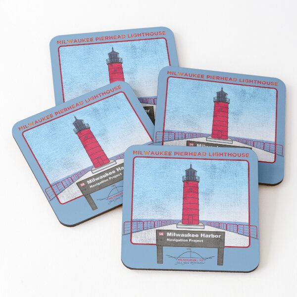 Item preview, Milwaukee Pierhead Lighthouse • Yah Yah Milwaukee, WI! designed and sold by MKE Rhine Maiden  •  Grumble Services, LLC..