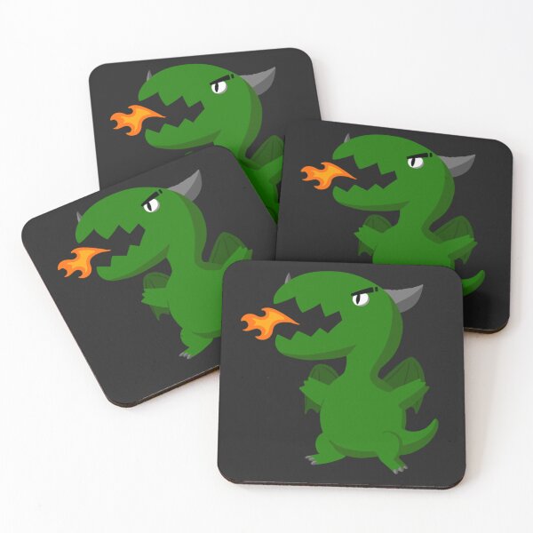 Item preview, Angry Green Dragon (no lettering) designed and sold by AngryThings.