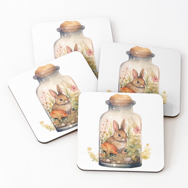 Item preview, Bunny in a bottle designed and sold by *~*MagicCorner*~*.