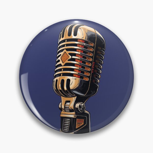 Item preview, Vintage Vibes: Nostalgic Microphone designed and sold by Griffin Door.