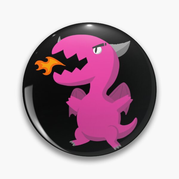 Item preview, Angry Pink Dragon (no lettering) designed and sold by AngryThings.