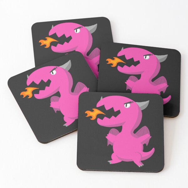 Item preview, Angry Pink Dragon (no lettering) designed and sold by AngryThings.