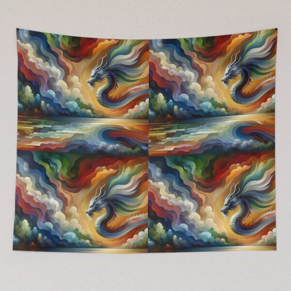 Item preview, Mystical Dragon's Essence: A Journey in Ethereal Colors designed and sold by ElLocoMus.