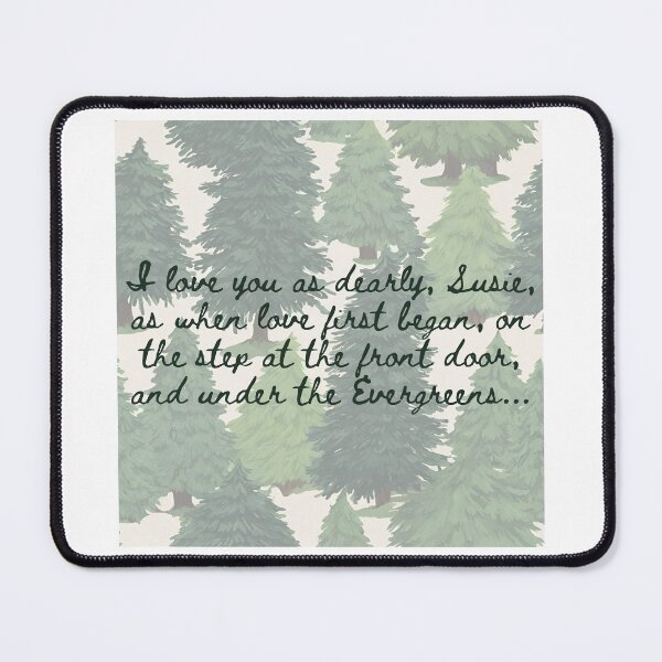 Item preview, Emily Dickinson Letter to Sue Gilbert designed and sold by myfandombrain.