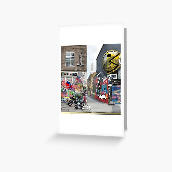 Aperçu de l'œuvre Chat endormi sur Brick Lane, Londres créée et vendue par mazarte.