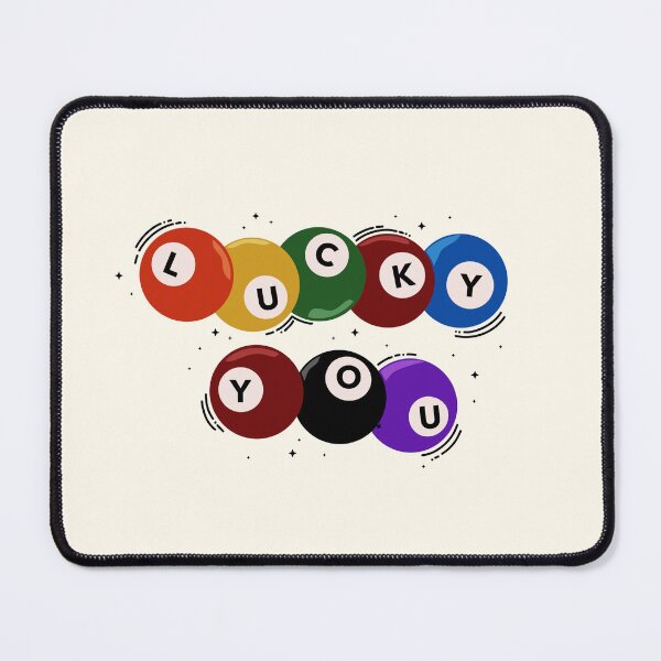Item preview, Lucky You Pool Balls  designed and sold by wmilyyy.