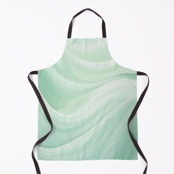 Item preview, Mint Breeze: Soothing Green Curvature designed and sold by PleasingVisuals.