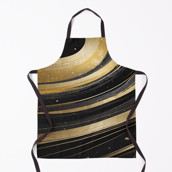 Item preview, Gold rings on black background designed and sold by I-A-Troy.
