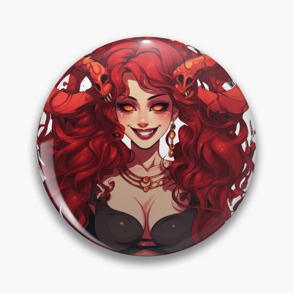 Item preview, Happy smiling succubus designed and sold by GoodThings66.