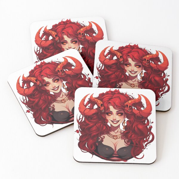 Item preview, Happy smiling succubus designed and sold by GoodThings66.